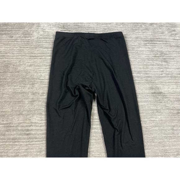 Just Be Leggings Womens Large Black Pull On Elastic Waist Polyester Blend - Picture 8 of 11